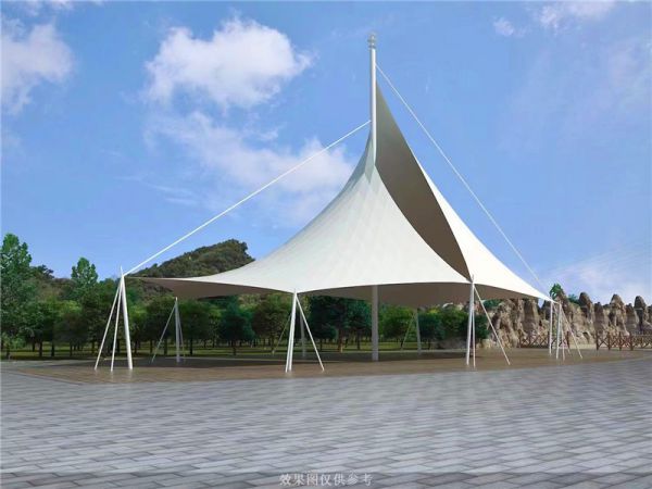 建造膜結(jié)構(gòu)遮陽(yáng)棚的時(shí)候如何使設(shè)施更加牢固？